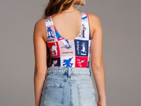 Шорты текстильные джинсовые для девочек