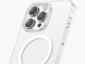 Чехол-накладка Keephone X-Crystal MagSafe для Apple iPhone 16 Pro пластиковый (прозрачный)