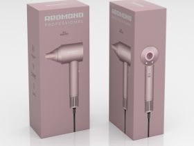 Фен REDMOND HD1701 (розовый)