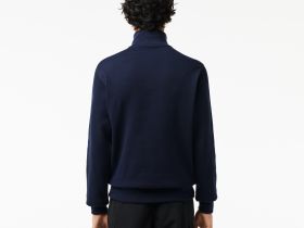 Мужская толстовка Lacoste на молнии с высоким воротом