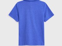 Синяя футболка-поло для мальчика Глория Джинс