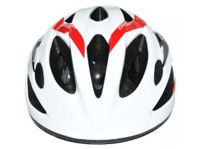 Stels Шлем защитный MV 23, цвет Белый-Красный, ростовка L