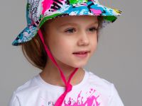 Панама текстильная для девочек