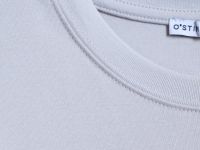 Лонгслив из плотного интерлока, Серый