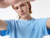 Мужская футболка Lacoste из смеси хлопка