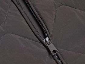 Легкая стёганая утеплённая куртка, Коричневый