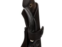 Нож Щука, сталь М390, мельхиор, рукоять из стабилизированной карельской березы