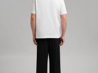 Футболка прямого кроя из джерси