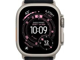 Смарт-часы Apple Watch Ultra 3 49mm Natural Titanium Case with Black Alpine Loop (M)