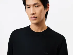 Мужской свитер Lacoste из шерсти мериноса