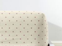 Простыня на резинке Pois beige