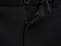 Брюки прямого кроя с эластичным поясом