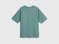 Футболка с нашивкой для мальчиков, Голубой