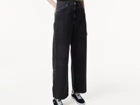 Женские джинсы Lacoste свободного кроя