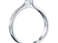 Кольцо из белого золота с бриллиантами э0901кц08200105