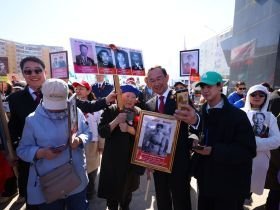 Фото. В Якутске акция «Бессмертный полк» собрала более 50 тысяч человек