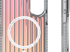 Клип-кейс VLP Pulseс MagSafe для Samsung Galaxy S26 Золотисто-розовый