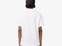 Мужская хлопковая футболка Lacoste с коротким рукавом