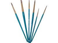 Кисть пони №1 круглая Pinax "Creative 551" короткая ручка