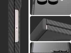 Чехол Araree Aramee 360 M для Galaxy Z Flip8, кевлар черный