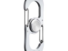 Карабин-спиннер Sanrenmu SK039E, сталь 420