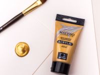 Набор акрила Малевичъ "Matisso" 3 шт, металлик