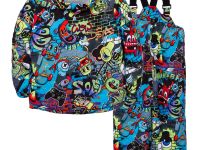 Комплект текстильный с полиуретановым покрытием для мальчиков: куртка, полукомбинезон