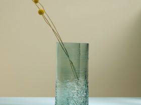 Ваза Mystery wave, зеленая