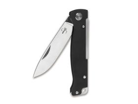 Складной нож Boker Atlas Black, сталь 12С27, рукоять сталь
