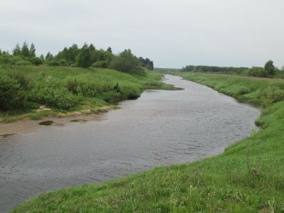 Усадьба "Горка", где с детских лет и до пятидесятилетнего возраста часто работал и находился в ссылке под гласным надзором полиции писатель Засодимский П.В.