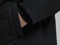 Стеганый пуховик с натуральным пухом