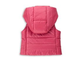 Жилет утепленный для маленькой девочки