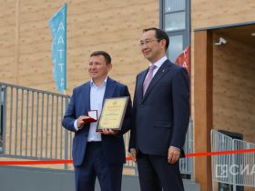 Крупнейший спортивный объект в сельской местности Якутии открыли в селе Ытык-Кюель
