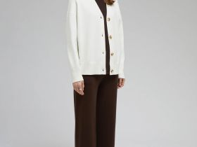 Кардиган свободного кроя