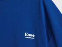 Объёмная футболка из хлопка, Синий