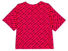 Фуфайка трикотажная для девочек (футболка)