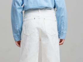 Шорты текстильные джинсовые для мальчиков