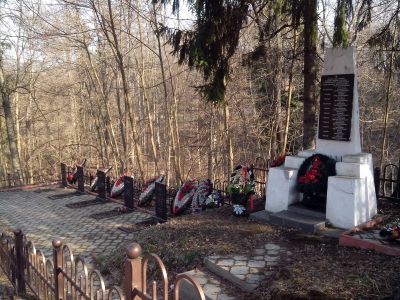 Некрополь советских воинов