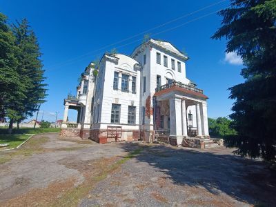 Главный дом бывшей усадьбы "Лебяжье"