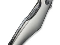 Складной нож WE Knife Krait, сталь Damasteel, рукоять титан
