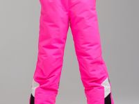 Брюки текстильные с полиуретановым покрытием для девочек
