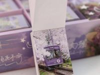 Наклейки "Cozy atmosphere", purple, 3,5*5 см