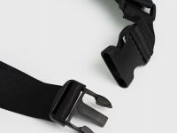 Поясная сумка из искусственной кожи, Черный