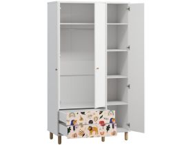 Шкаф детский Трикси 3-105x190 Зоо