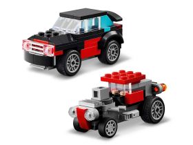 Creator 31146 Конструктор Грузовик-платформа с вертолетом, 3в1