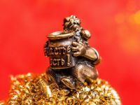 Бусина для темляка, латунь