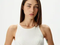 Женское платье-миди Lacoste без рукавов