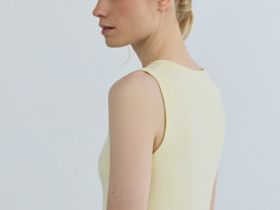 Майка из вискозы, Желтый