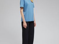 Футболка из мерсеризованного хлопка