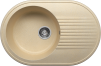 Мойка TROMMEL 1B LR W 760*500 CREAM